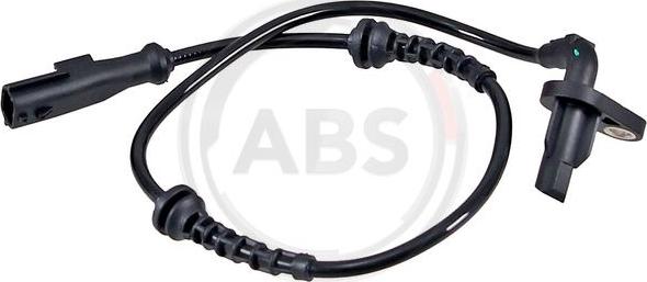 A.B.S. 30804 - ABS sensor, wheel speed car-mod.net