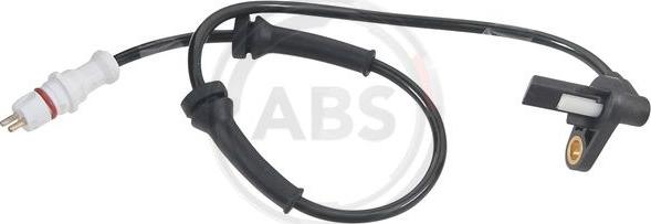 A.B.S. 30802 - ABS sensor, wheel speed car-mod.net