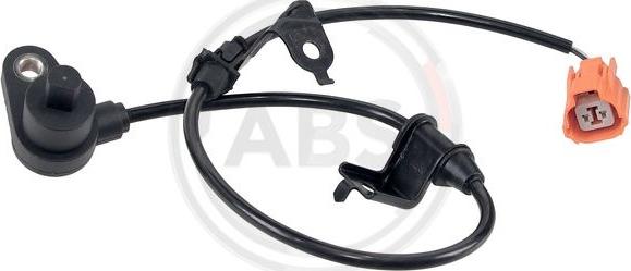 A.B.S. 30819 - ABS sensor, wheel speed car-mod.net