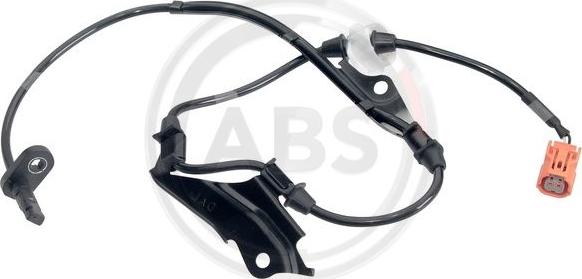 A.B.S. 30814 - ABS sensor, wheel speed car-mod.net