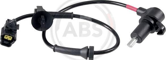 A.B.S. 30810 - ABS sensor, wheel speed car-mod.net
