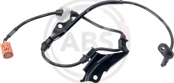 A.B.S. 30813 - ABS sensor, wheel speed car-mod.net