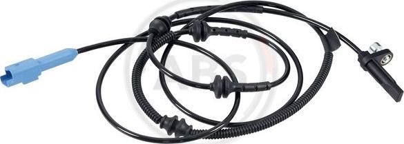 A.B.S. 30374 - ABS sensor, wheel speed car-mod.net