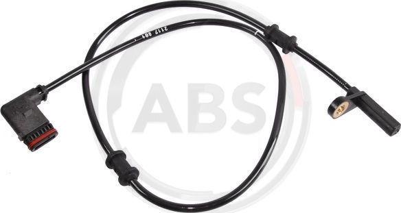 A.B.S. 30250 - ABS sensor, wheel speed car-mod.net