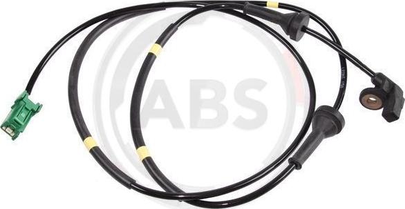 A.B.S. 30234 - ABS sensor, wheel speed car-mod.net