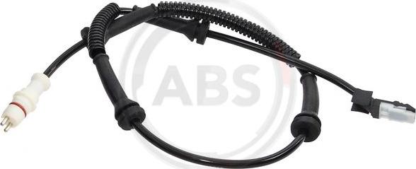 A.B.S. 30771 - ABS sensor, wheel speed car-mod.net