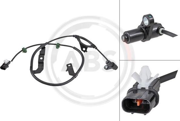 A.B.S. 31911 - ABS sensor, wheel speed car-mod.net