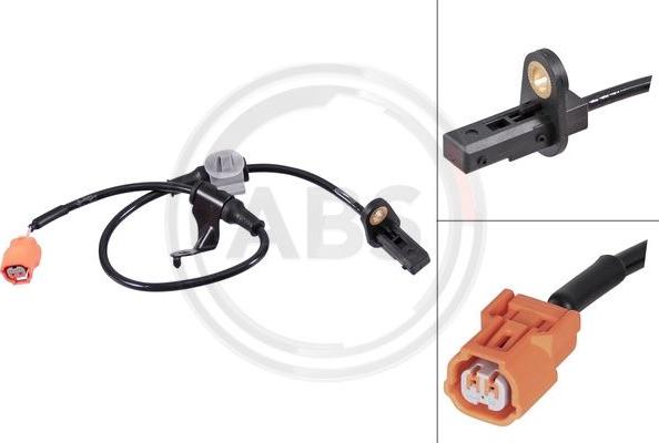 A.B.S. 31660 - ABS sensor, wheel speed car-mod.net