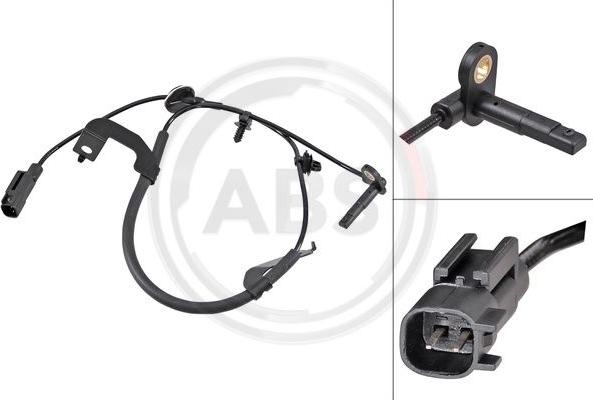 A.B.S. 31811 - ABS sensor, wheel speed car-mod.net