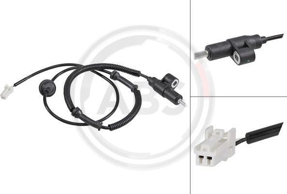 A.B.S. 31888 - ABS sensor, wheel speed car-mod.net