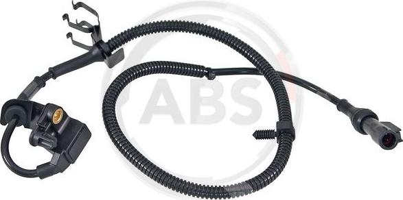 A.B.S. 31257 - ABS sensor, wheel speed car-mod.net