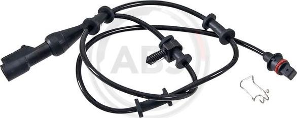 A.B.S. 31267 - ABS sensor, wheel speed car-mod.net
