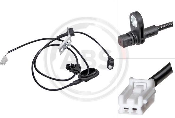 A.B.S. 31701 - ABS sensor, wheel speed car-mod.net