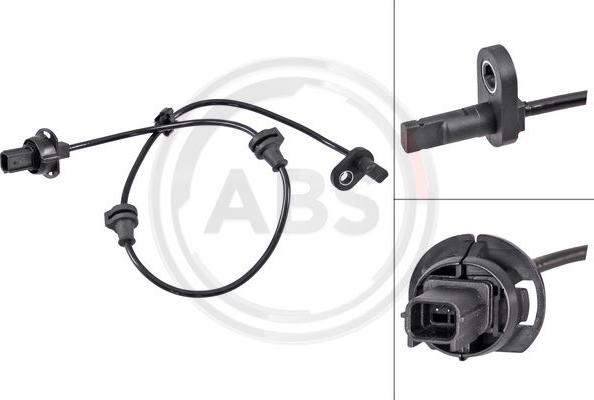 A.B.S. 31774 - ABS sensor, wheel speed car-mod.net