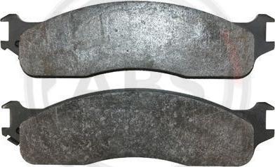 A.B.S. 38965 - Brake Pad Set, disc brake car-mod.net