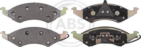 A.B.S. 38421 - Brake Pad Set, disc brake car-mod.net