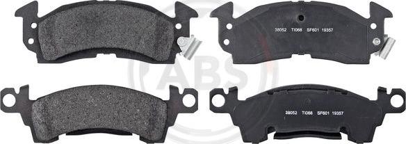 A.B.S. 38052 - Brake Pad Set, disc brake car-mod.net