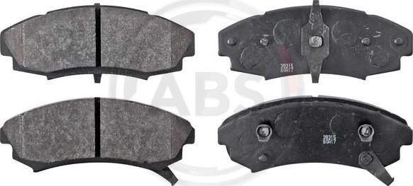 A.B.S. 38315 - Brake Pad Set, disc brake car-mod.net