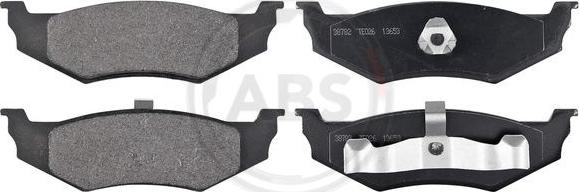 A.B.S. 38782 - Brake Pad Set, disc brake car-mod.net