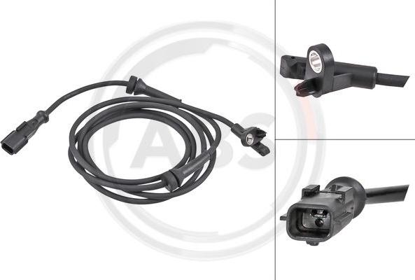 A.B.S. 32035 - ABS sensor, wheel speed car-mod.net