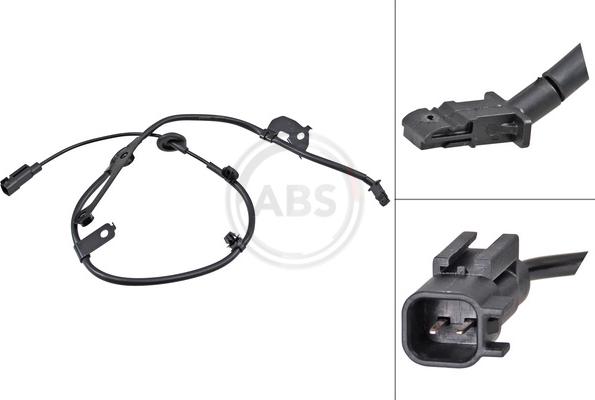 A.B.S. 32203 - ABS sensor, wheel speed car-mod.net