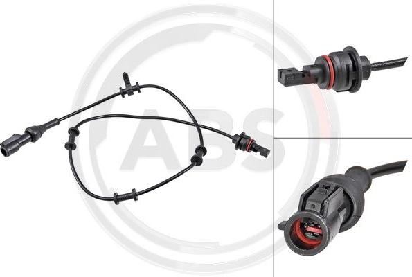 A.B.S. 32210 - ABS sensor, wheel speed car-mod.net