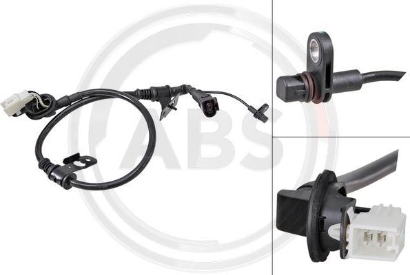 A.B.S. 32270 - ABS sensor, wheel speed car-mod.net