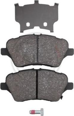 A.B.S. 37956 - Brake Pad Set, disc brake car-mod.net