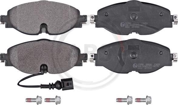 A.B.S. 37958 - Brake Pad Set, disc brake car-mod.net