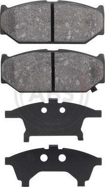 A.B.S. 37919 - Brake Pad Set, disc brake car-mod.net