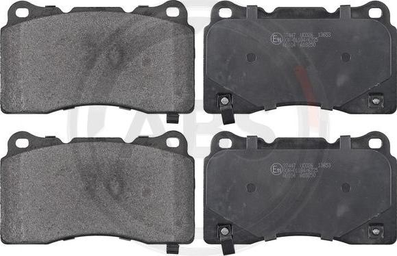 A.B.S. 37447 - Brake Pad Set, disc brake car-mod.net