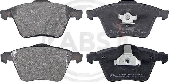 A.B.S. 37464 - Brake Pad Set, disc brake car-mod.net