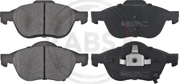 A.B.S. 37402 - Brake Pad Set, disc brake car-mod.net