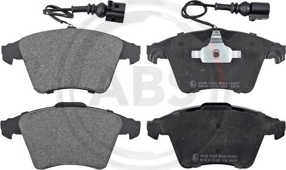 A.B.S. 37415 - Brake Pad Set, disc brake car-mod.net