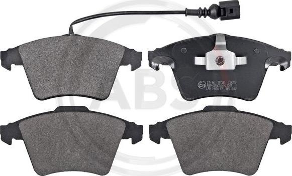 A.B.S. 37416 - Brake Pad Set, disc brake car-mod.net