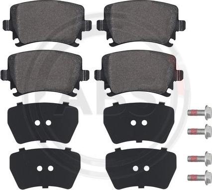 A.B.S. 37411 - Brake Pad Set, disc brake car-mod.net