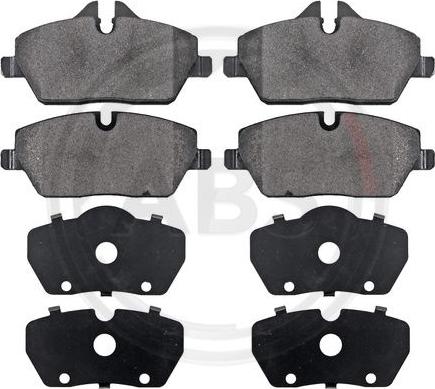 A.B.S. 37434 - Brake Pad Set, disc brake car-mod.net