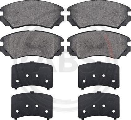 A.B.S. 37423 - Brake Pad Set, disc brake car-mod.net