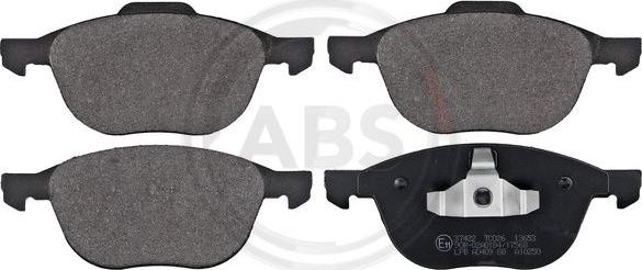 A.B.S. 37422 - Brake Pad Set, disc brake car-mod.net
