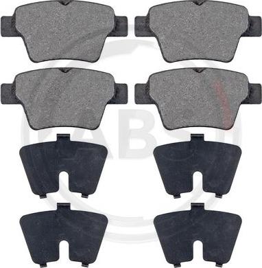A.B.S. 37475 - Brake Pad Set, disc brake car-mod.net