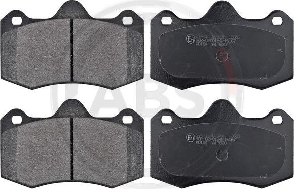 A.B.S. 37471 - Brake Pad Set, disc brake car-mod.net