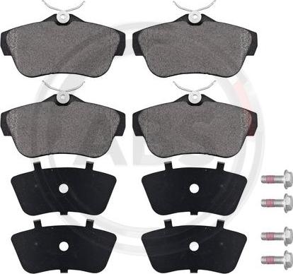 A.B.S. 37590 - Brake Pad Set, disc brake car-mod.net
