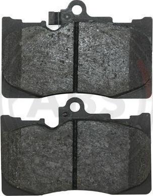 A.B.S. 37591 - Brake Pad Set, disc brake car-mod.net
