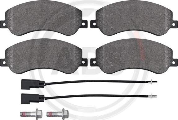 A.B.S. 37558 - Brake Pad Set, disc brake car-mod.net