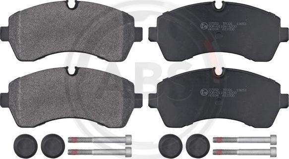 A.B.S. 37552 - Brake Pad Set, disc brake car-mod.net