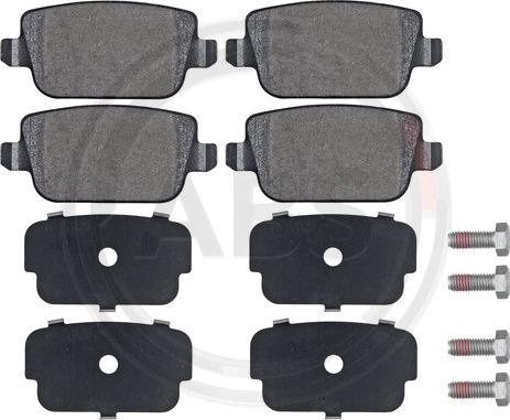 A.B.S. 37561 - Brake Pad Set, disc brake car-mod.net
