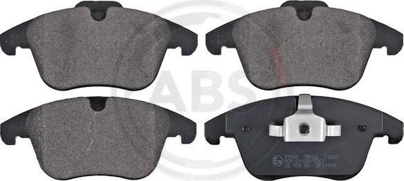 A.B.S. 37568 - Brake Pad Set, disc brake car-mod.net