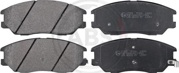 A.B.S. 37505 - Brake Pad Set, disc brake car-mod.net