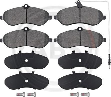 A.B.S. 37589 - Brake Pad Set, disc brake car-mod.net
