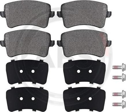 A.B.S. 37588 - Brake Pad Set, disc brake car-mod.net
